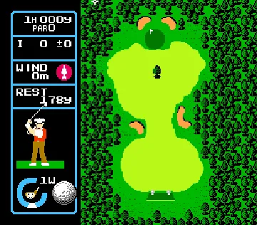 Jumbo Ozaki no Hole in One Professional (Japan) screen shot game playing